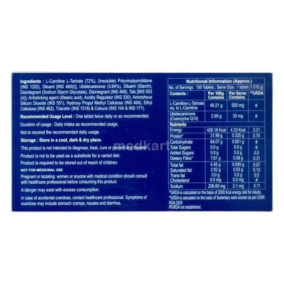 ubinext lc tablet 10's